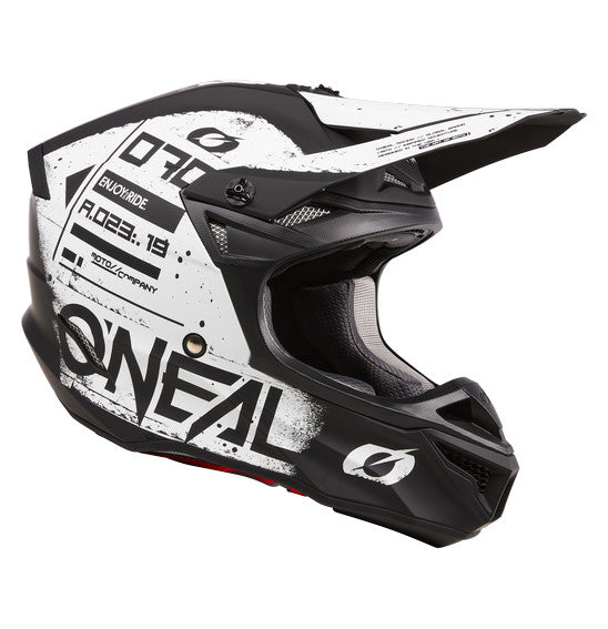 O'Neal 5SRS SCARZ Helmet - Black/White
