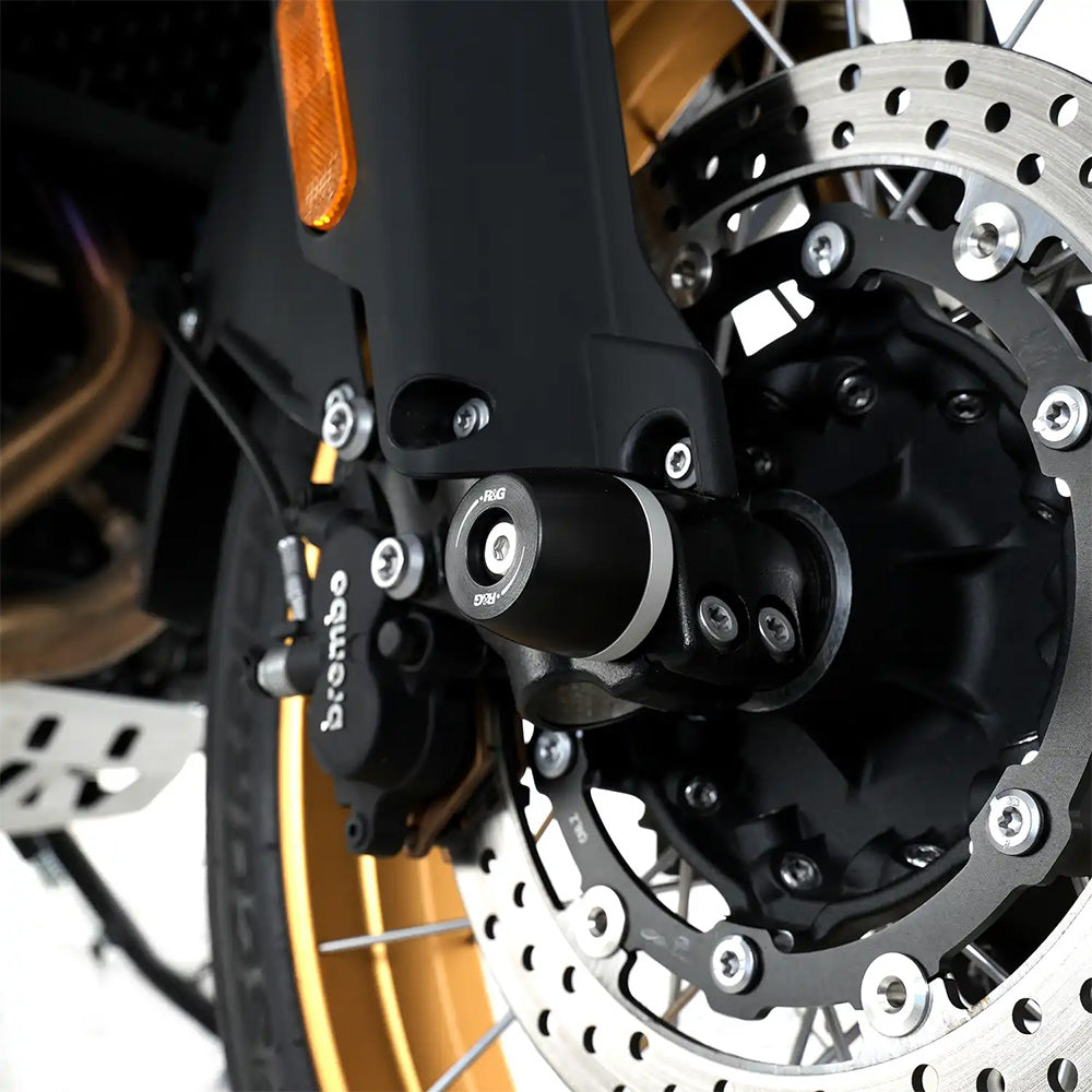 APEX Fork Protectors for Ducati Streetfighter V2 S 25- & Panigale V2 S 25- Black R&G