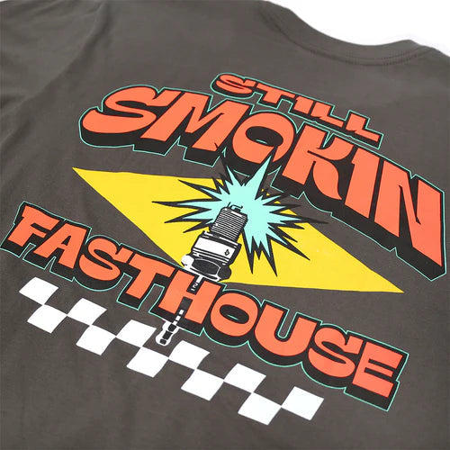 4 Ever 2 Smokin SS Tee - Heavy Metal