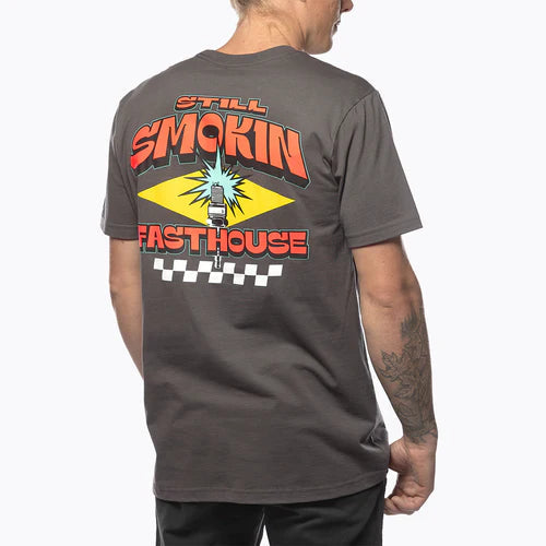 4 Ever 2 Smokin SS Tee - Heavy Metal