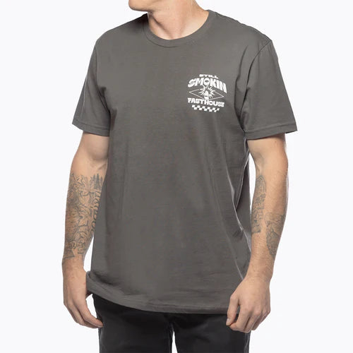 4 Ever 2 Smokin SS Tee - Heavy Metal