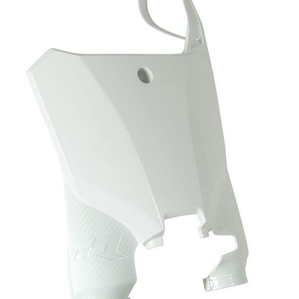 NUMBER PLATE RTECH WHITE HONDA CRF250R 22-ON CRF250RX 22-ON CRF450R 21-ON CRF450RX 21-ON