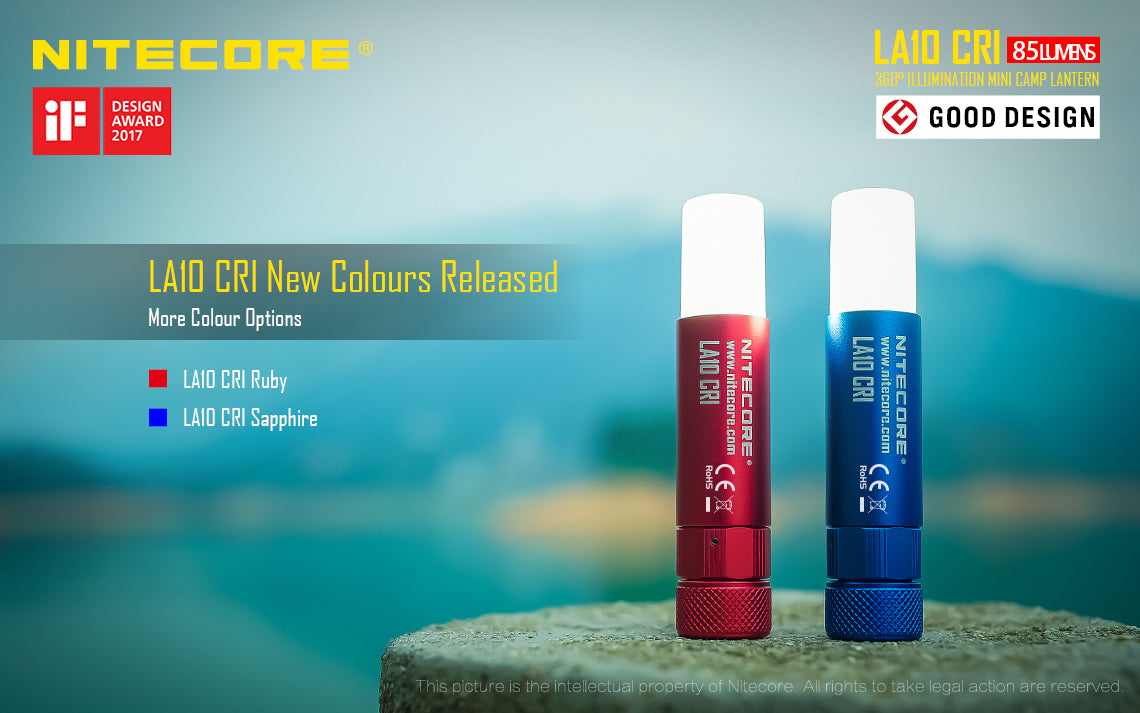 NITECORE LA10 CRI LED FLASHLIGHT