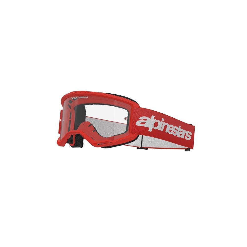 Alpinestars Vision 3 Wordmark Goggle - Red