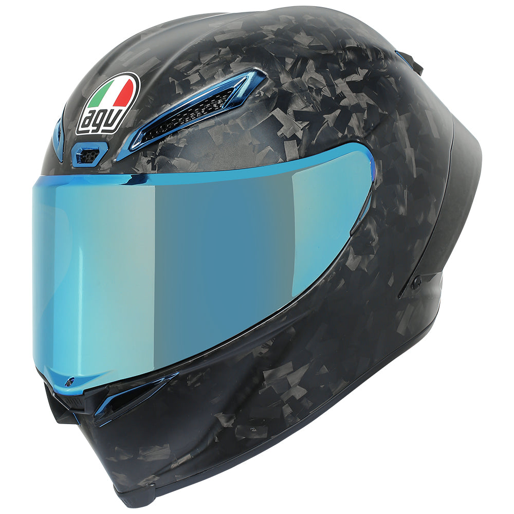 AGV PISTA GP RR [FUTURO CARBONIO FORGIATO/ELETTRO IRIDIUM] 57 MS