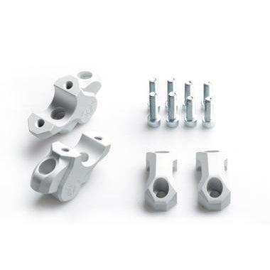 HANDLEBAR BAR BACK SW MOTECH 32MM HANDLEBARS SILVER BMW R1200GS R1200GS R1250GS ADVENTURE