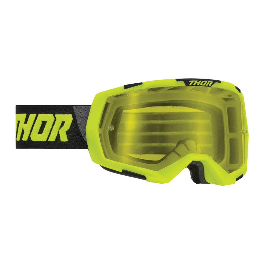 GOGGLE S27 THOR MX REGIMENT ACID/BLACK