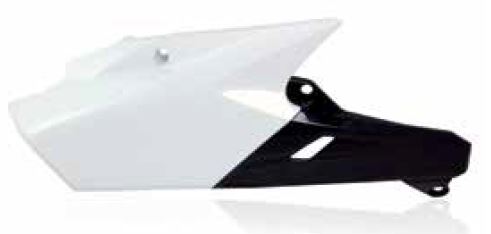 SIDE PANELS RTECH WHITE YAMAHA YZ65 18-ON