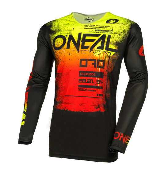 O'Neal 2026 Youth MAYHEM Scarz Jersey - Black/Red