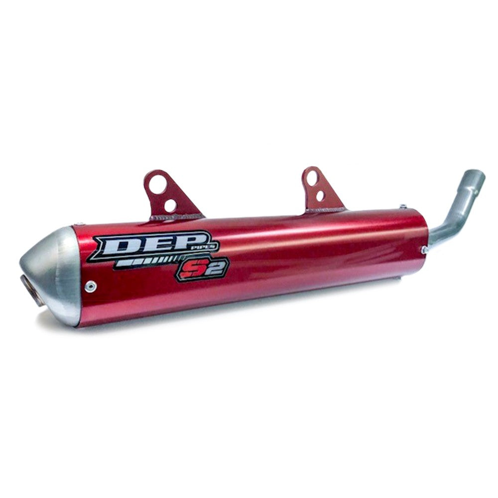 SILENCER DEP BETA 250RR 13-19 300RR 13-19 RED