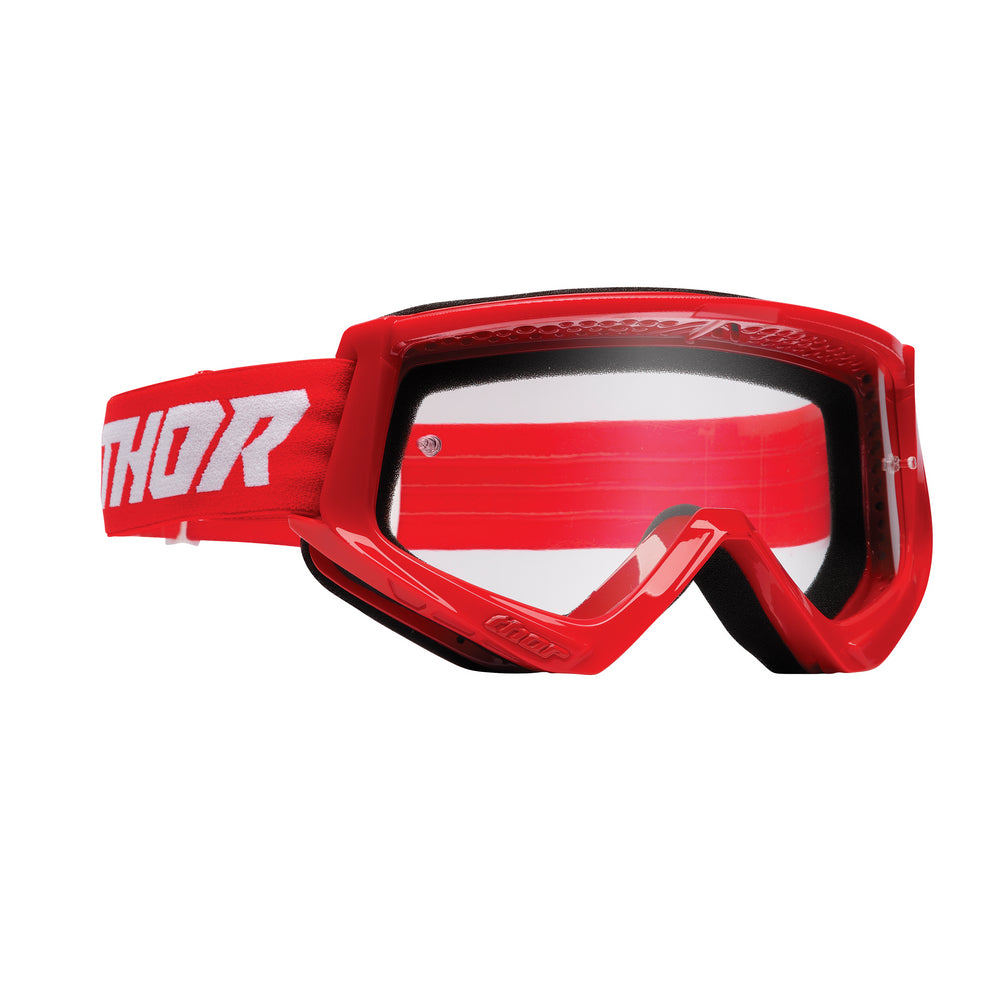 GOGGLE S27 THOR MX COMBAT RACER RED/WHITE
