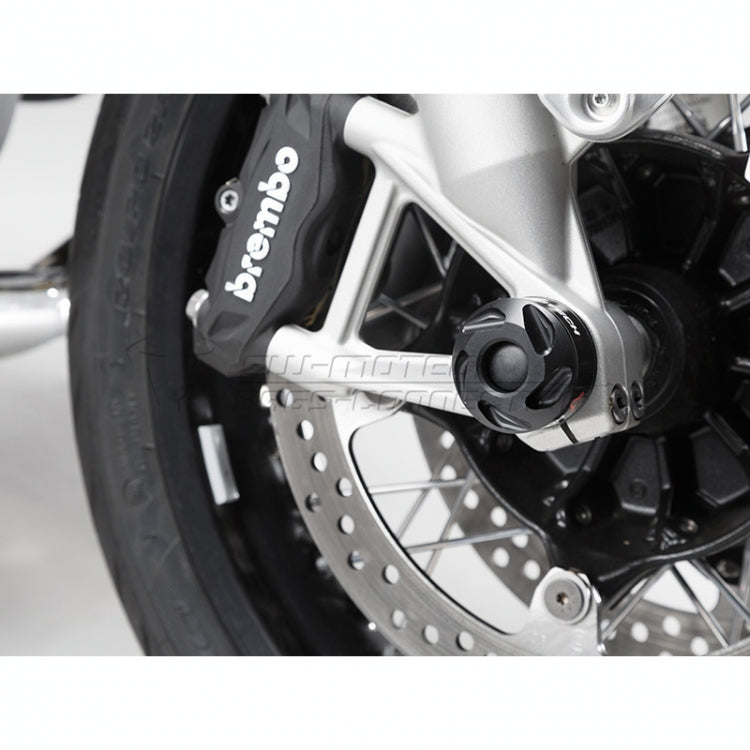 FRONT AXLE SLIDER KIT SW MOTECH BMW R1200GS R1200GS R1200RT R1250GS R1250RT