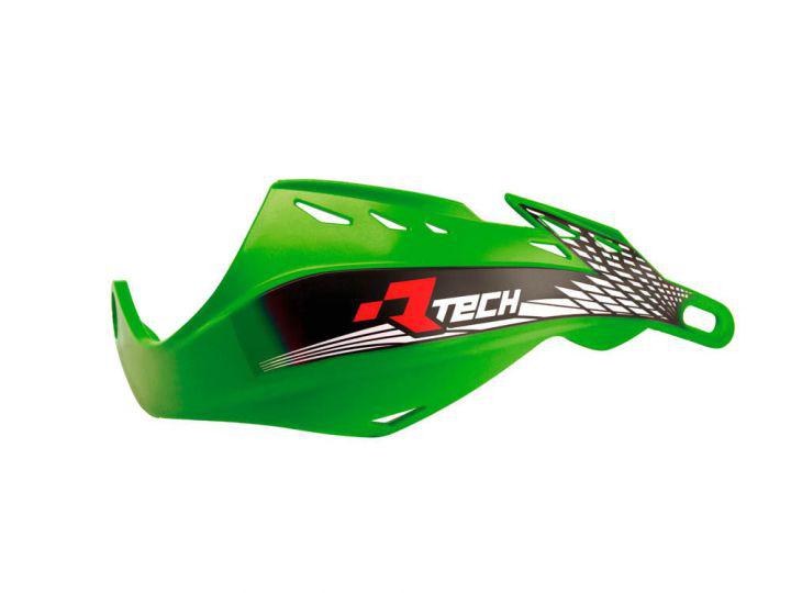 HANDGUARDS RTECH GLADIATOR INCLUDES MOUNTING KIT GREEN UNIVERSAL