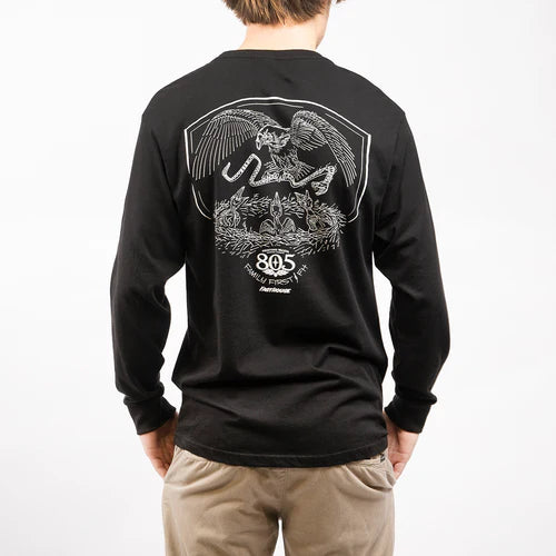 805 Family First LS Tee