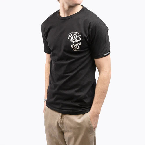 805 Quiver SS Tee - Black