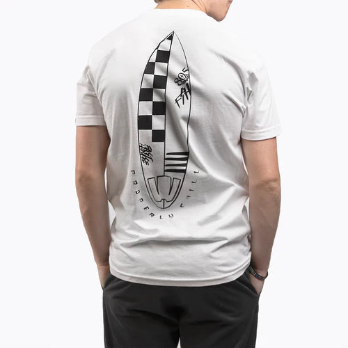 805 Quiver SS Tee - White