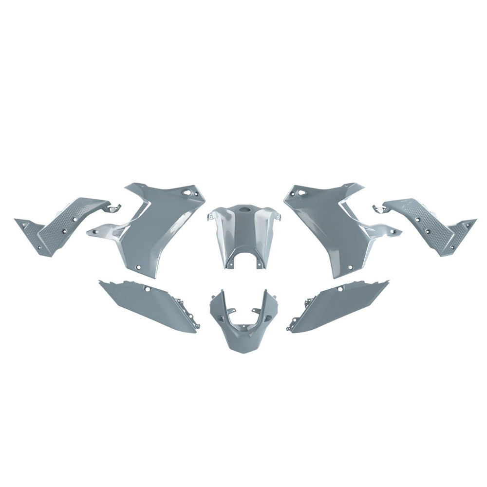 PLASTICS KIT RTECH 5 PIECE YAMAHA XT700Z TENERE 19-ON GREY