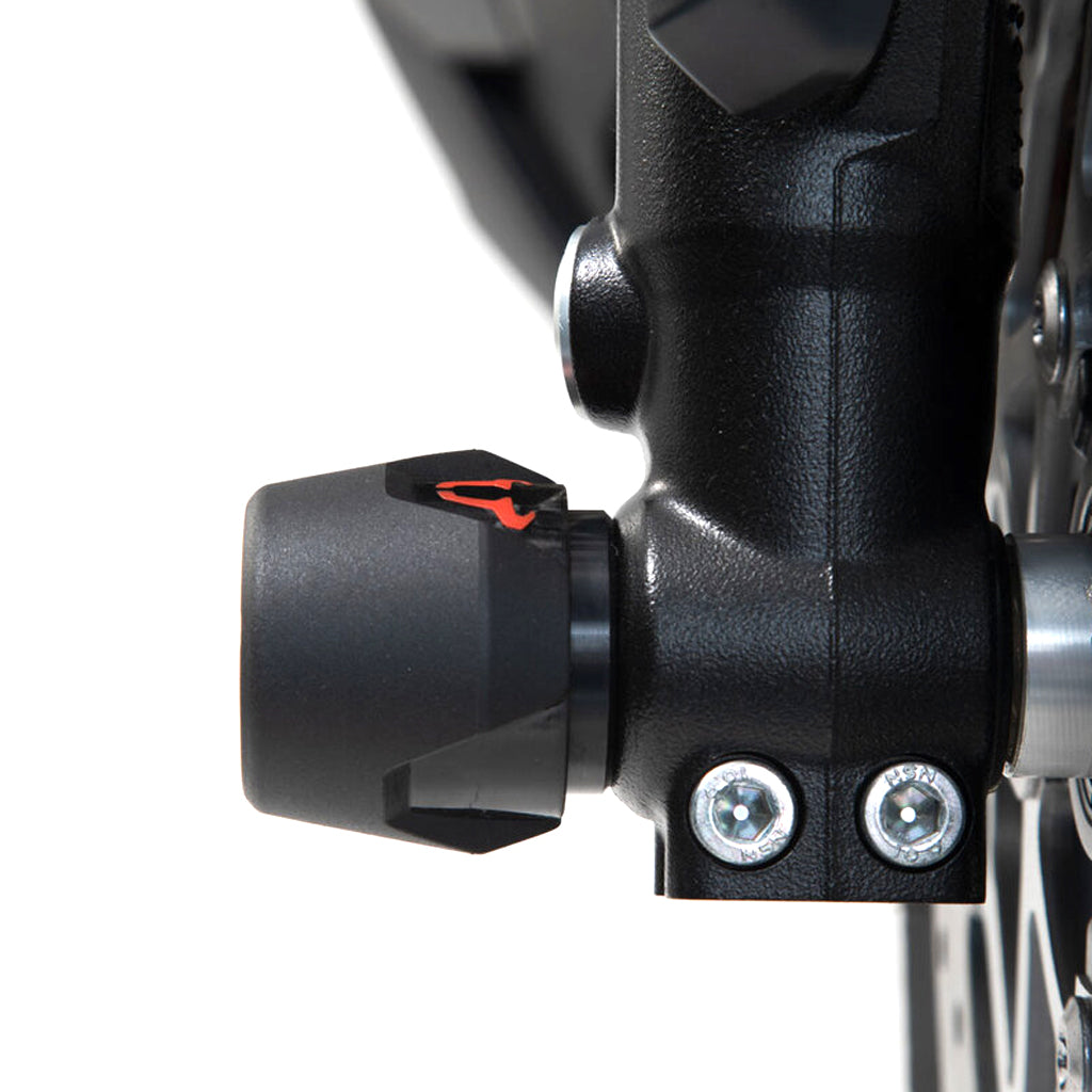 FRONT AXLE SLIDER KIT SW MOTECH SUZUKI DL1000 V-STROM 14-19 DL1050 V-STROM 19-ON YAMAHA MT-10 16-ON