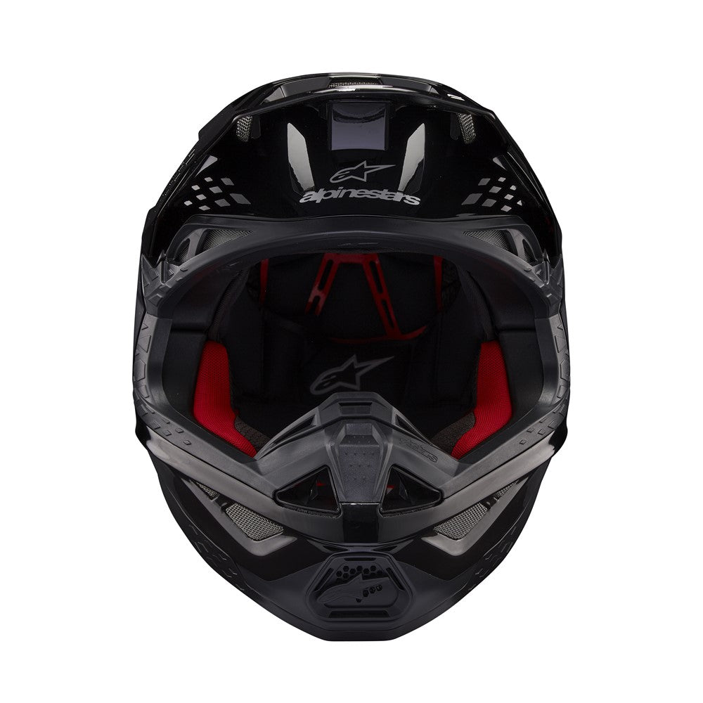 Supertech S-M10 Helmet Flood Black/Dark Gray Matte/Gloss