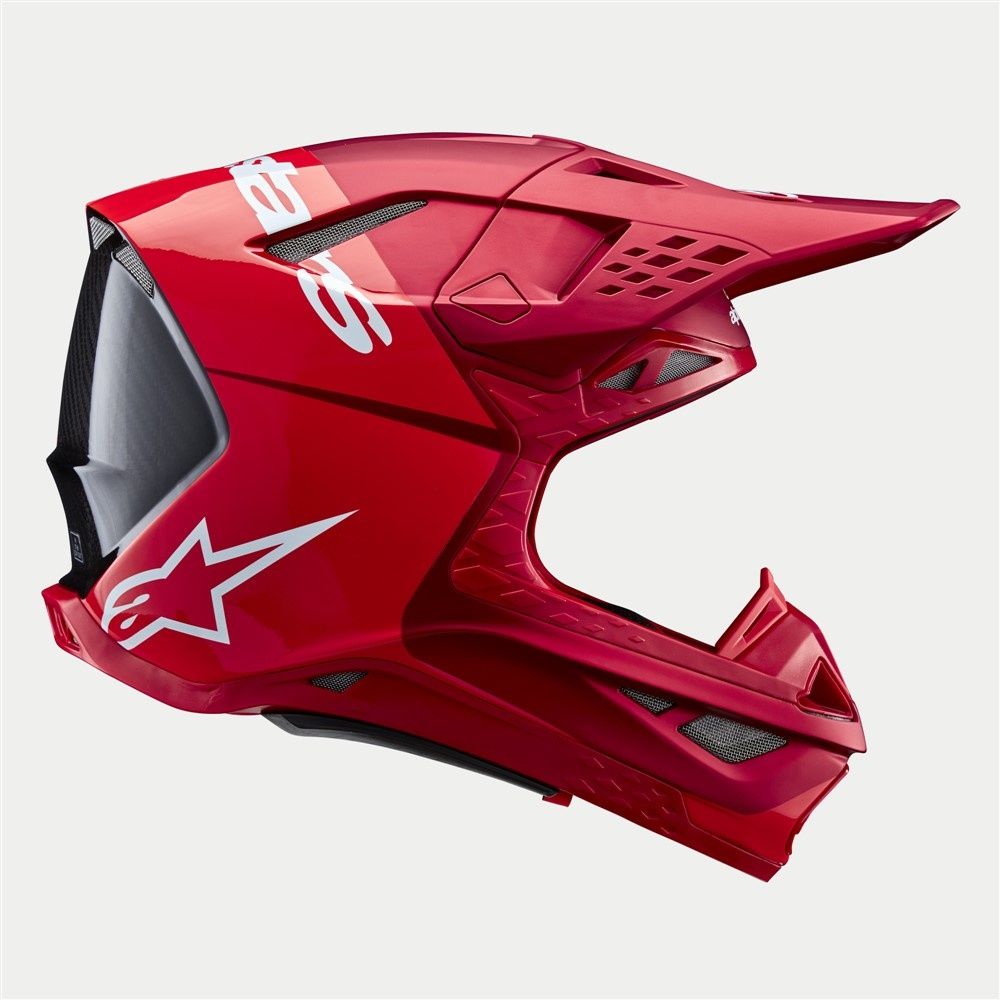 Alpinestars Supertech S-M10 Helmet - Flood Red Fluoro