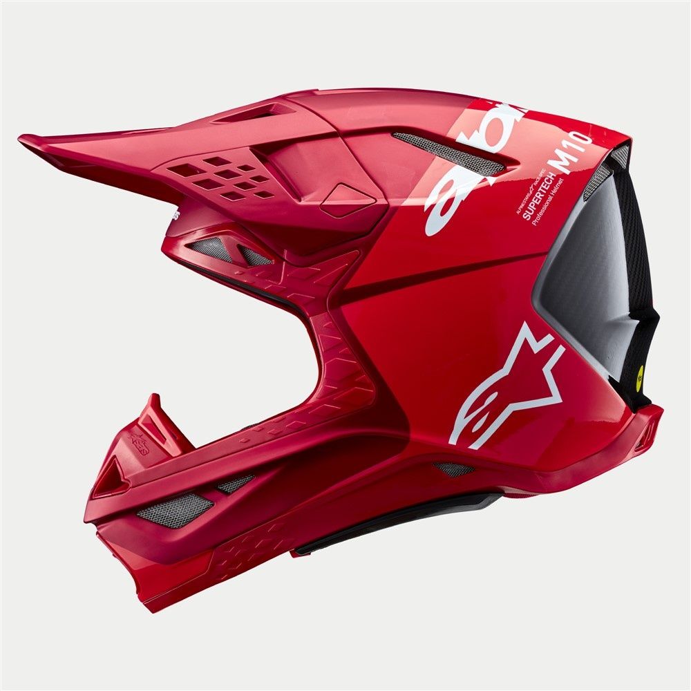 Alpinestars Supertech S-M10 Helmet - Flood Red Fluoro