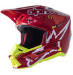 S-M5 Action Helmet Bright Red/White/Yellow Fluoro