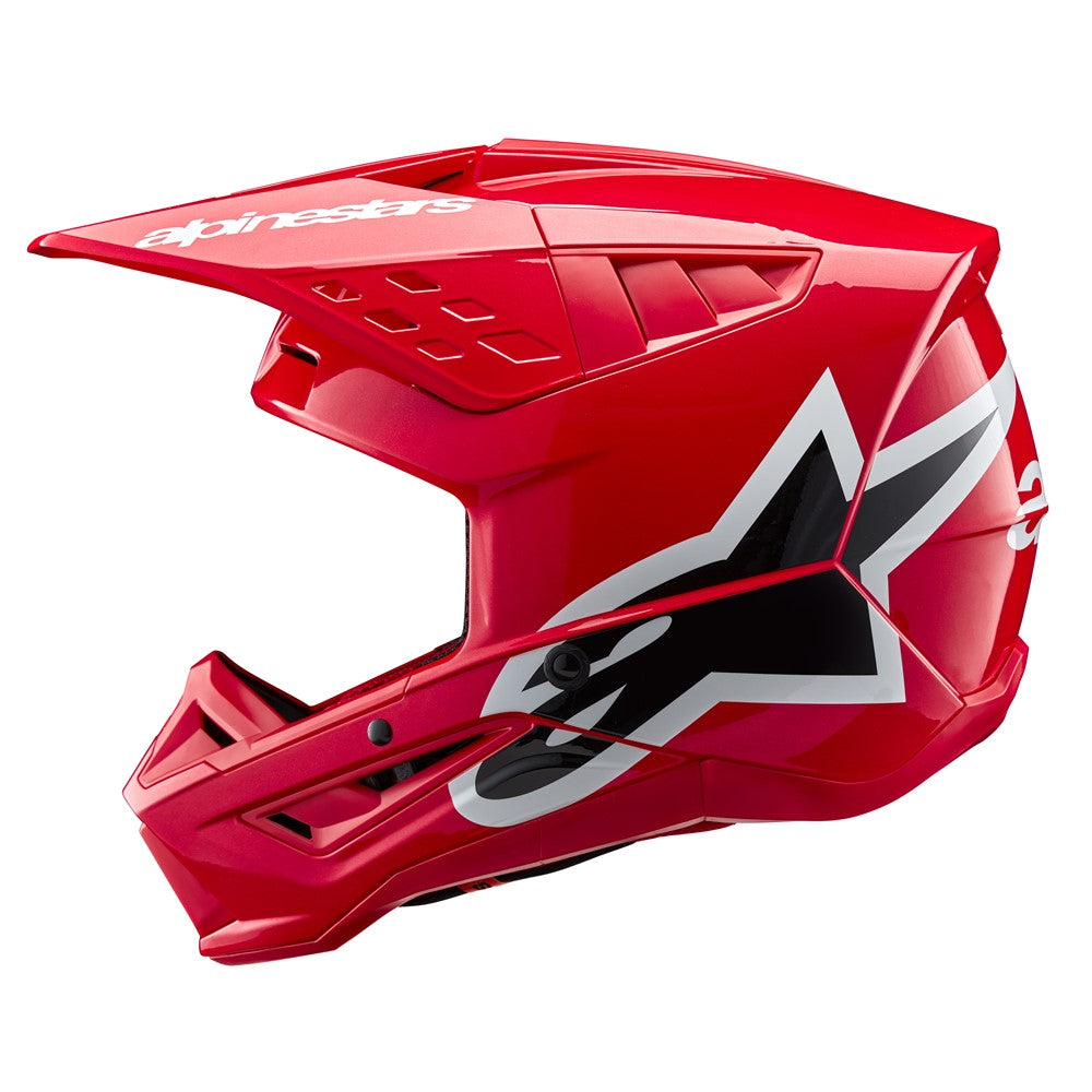S-M5 Corp Helmet Bright Red Gloss
