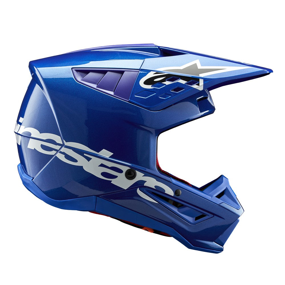 S-M5 Corp Helmet Blue Gloss