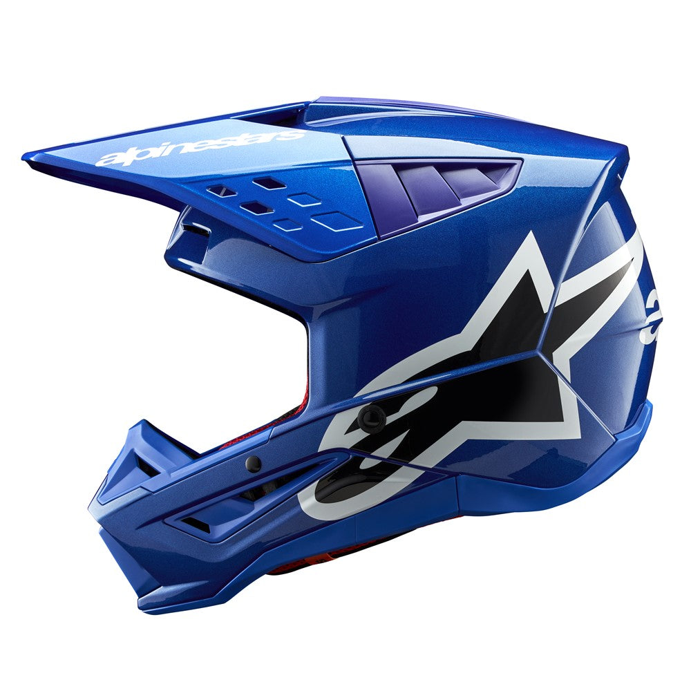 S-M5 Corp Helmet Blue Gloss