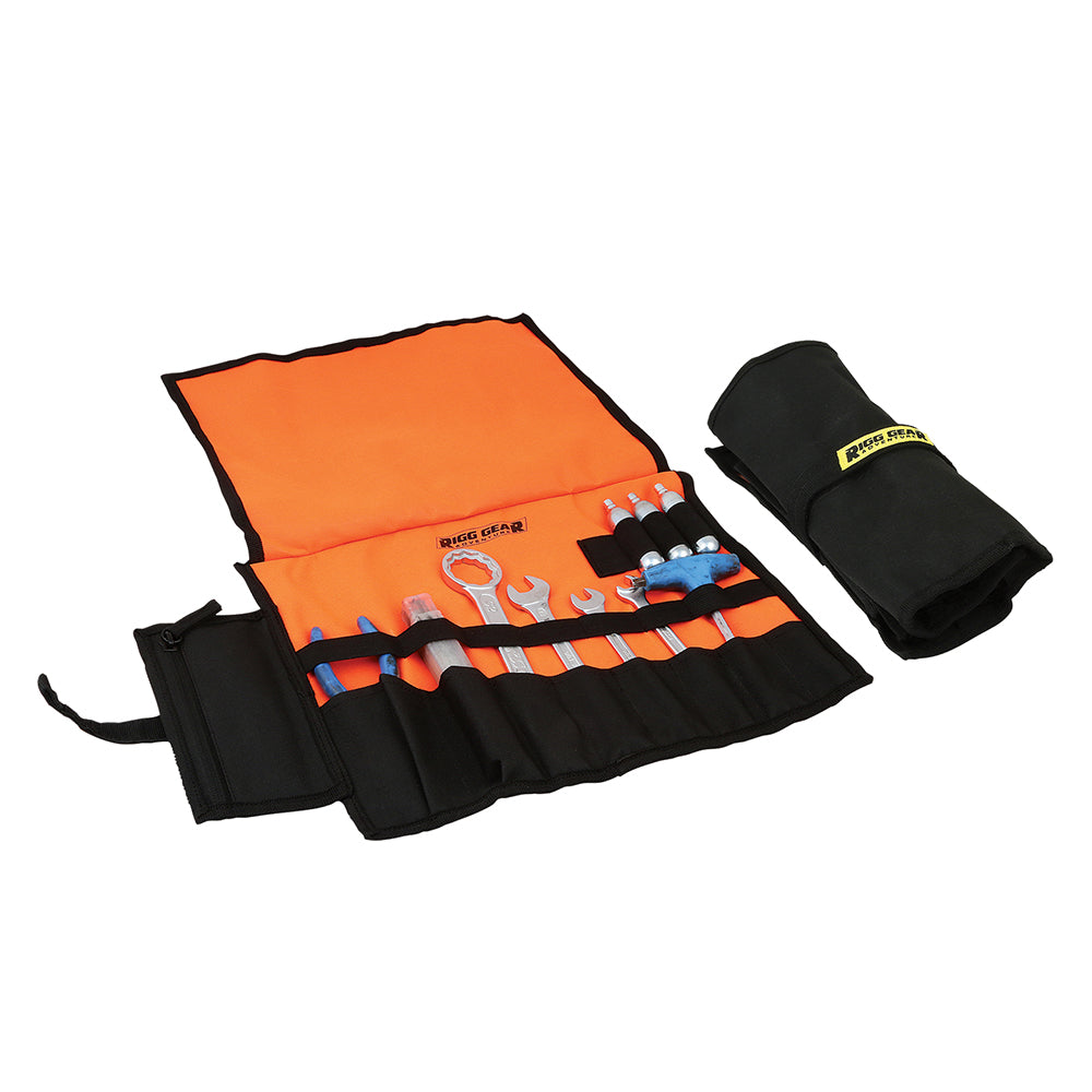 RG-025R - TRAILS END REAR FENDER BAG WITH TOOL ROL