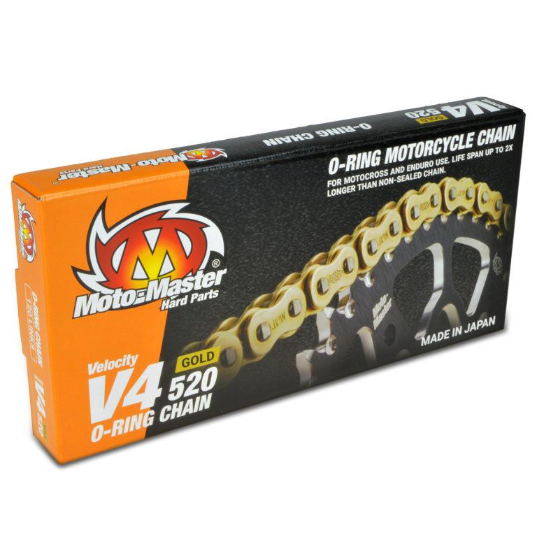 PRESS LINK 520 X-RING GOLD V6 MOTO MASTER MADE IN JAPAN