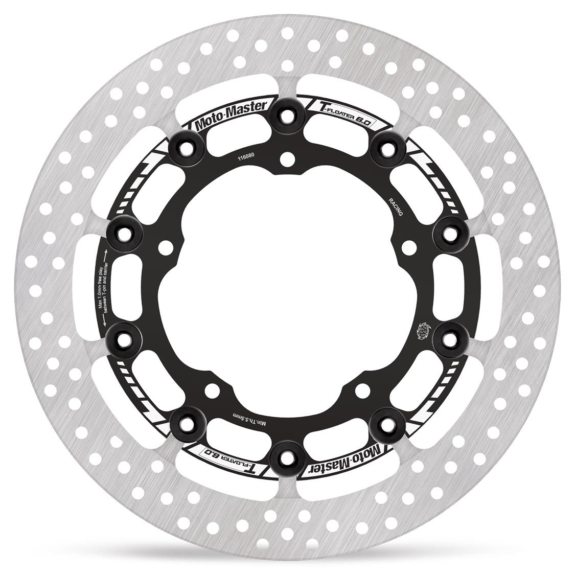 BRAKE DISC FRONT MOTO MASTER HALO FLOATING 6.0 320MM