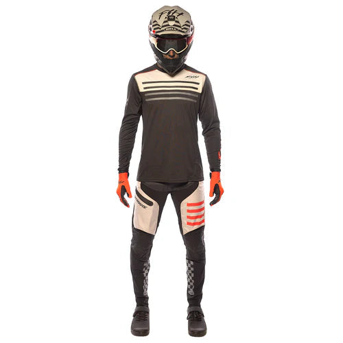 Alloy Sidewinder LS Jersey - Black/Cream