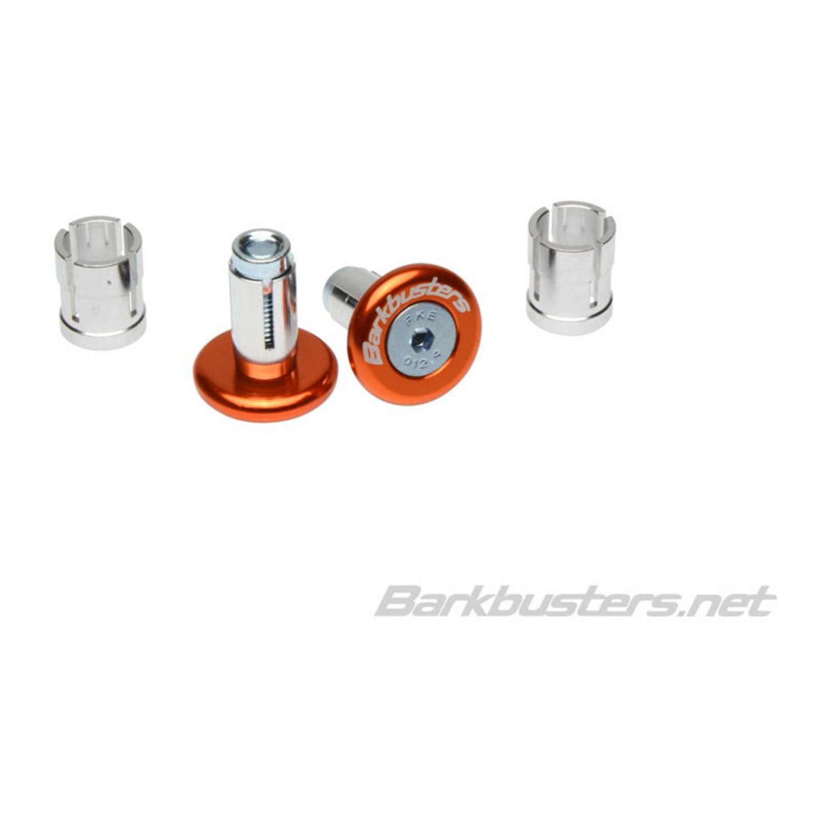 Barkbusters Bar End Plug 14mm/18mm - Orange (Pair)
