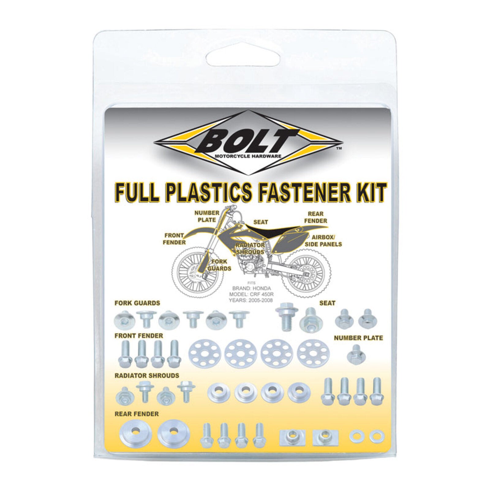 Bolt Plastics Fastener Kit KTM 85SX '13-'17