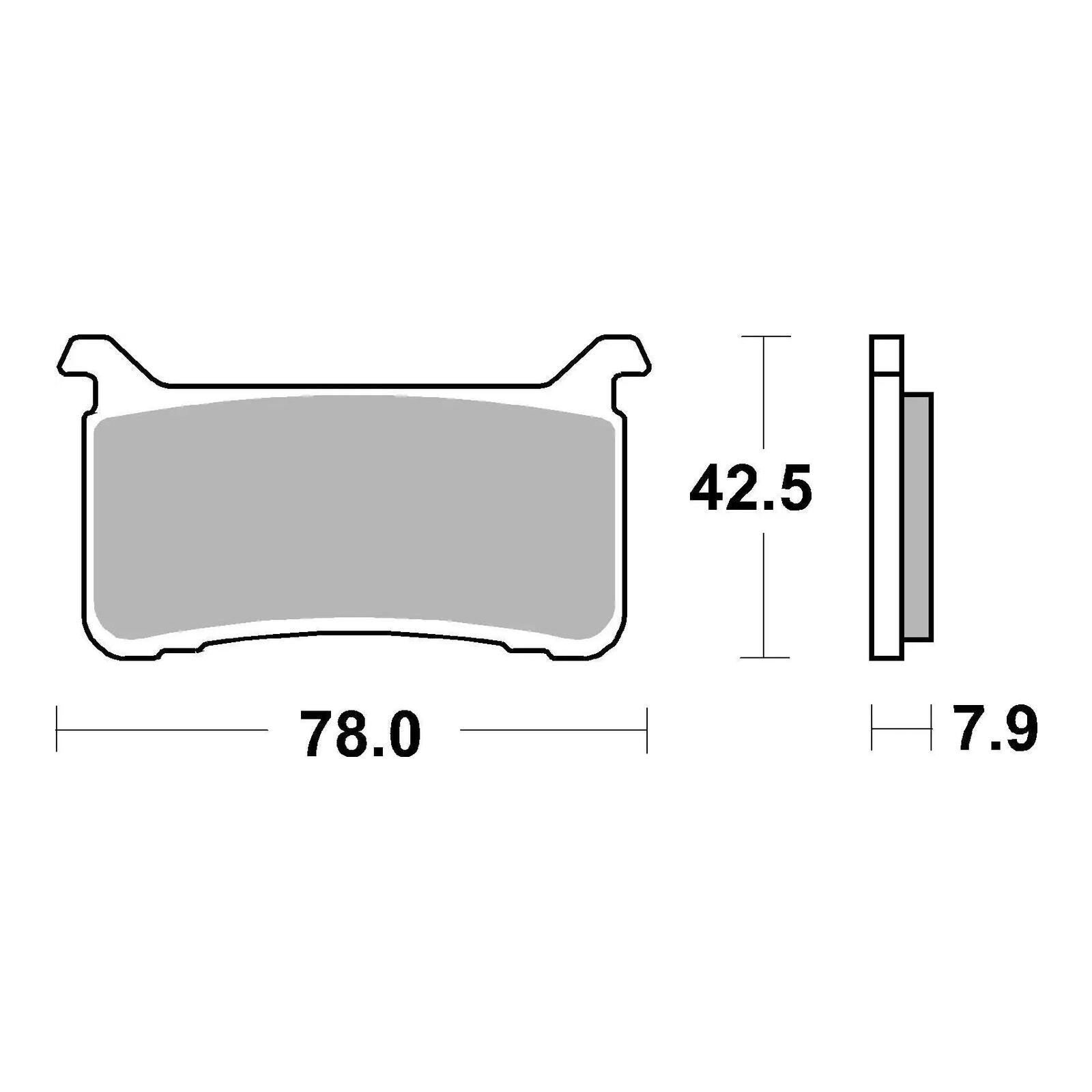 Brembo Prime Sinter Front Brake Pads 07HO63SA