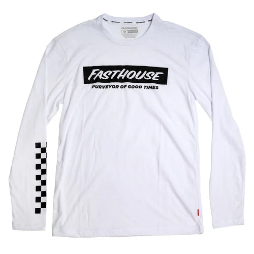 Brink L/S Tech Tee - White