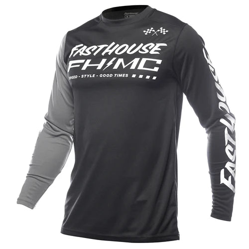 Carbon Method LS Jersey - Black/Gray