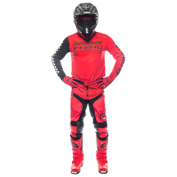 Carbon Method LS Jersey - Red/Black