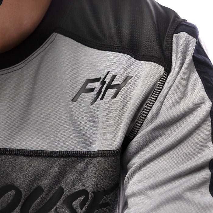 Youth Acadia L/S Jersey - Heather Grey