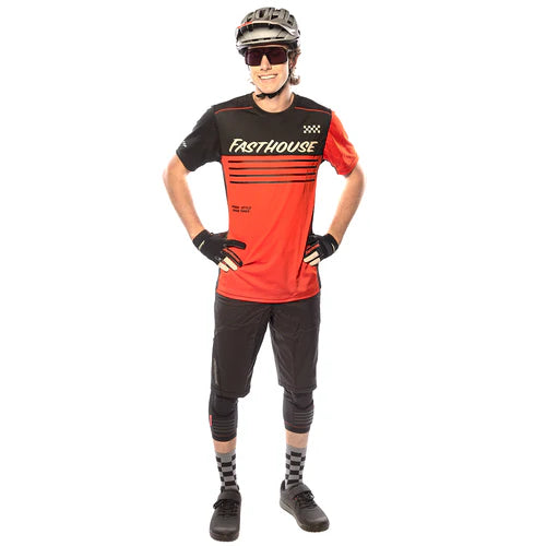 Classic Mercury S/S Jersey - Black/Red