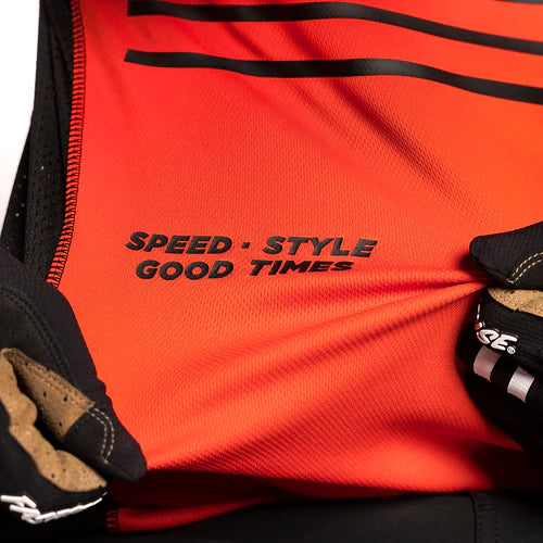 Classic Mercury L/S Jersey - Black/Red