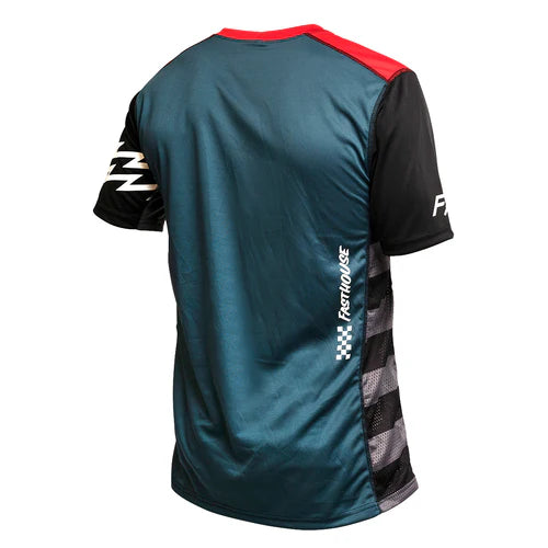 Classic Velocity SS Jersey - Silver/Indigo