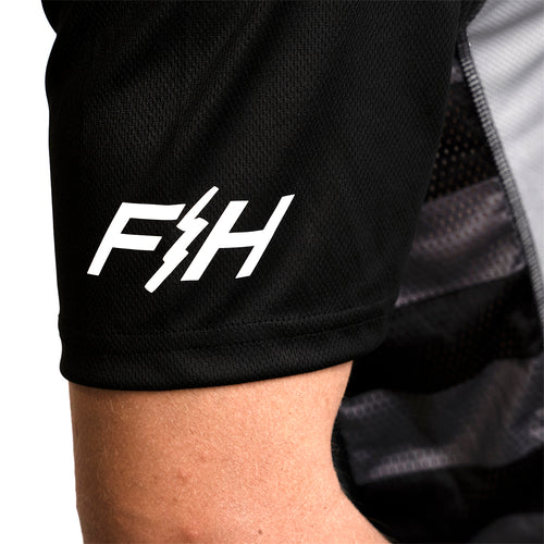 Youth Classic Velocity SS Jersey - Silver/Indigo