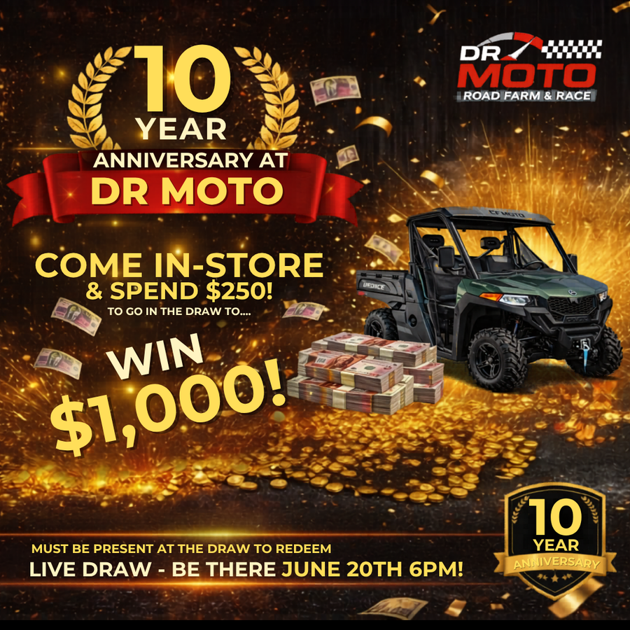 10 Year Anniversary — $1k Draw