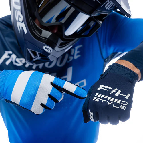 Elrod Ether Glove - Electric Blue/Navy