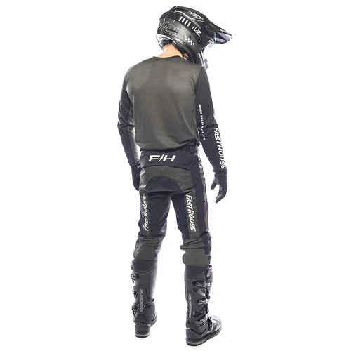 Grindhouse Air-Cooled Ramble LS Jersey - Black/Gray