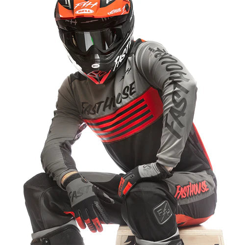 Grindhouse Omega Jersey - Grey/Black