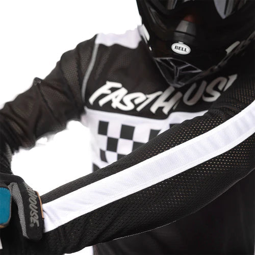 Youth Grindhouse Waypoint Jersey - Black/White