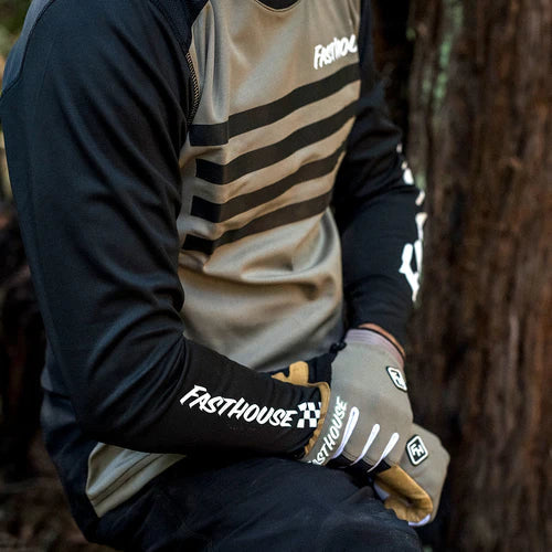 Alloy Stripe L/S Jersey - Moss